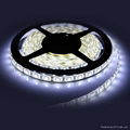 Shenzhen supplier single color DC12V 300leds smd flexible led strip 5050