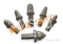 round shank concial carbide tipped