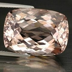 23.43 Ct. Natural Untreated Vivid Pink Morganite Gems with Glc Certificate