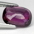 2.06 Ct. Beautiful Rare Purple Sapphire Gem with Glc Certify 2