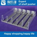  newest style acrylic plastic cigarette shelf pushers and display rack