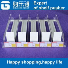 with power spring cigarette auto feed shelf pusher