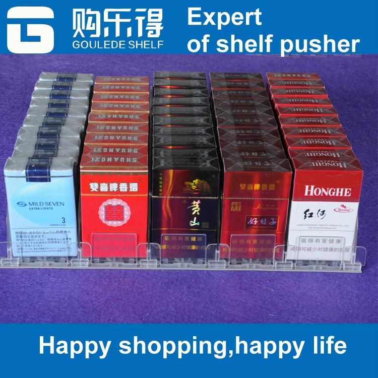 with power spring cigarette auto feed shelf pusher  2