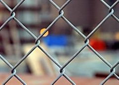 Chain link fence