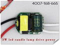 3W LED bulb lamp candle lamp power supply YL-G301TA