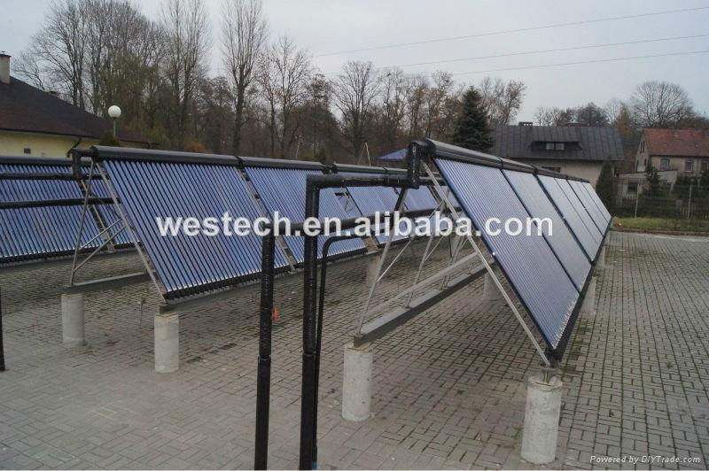 Westech pressurized system high temperatur solar collector  4