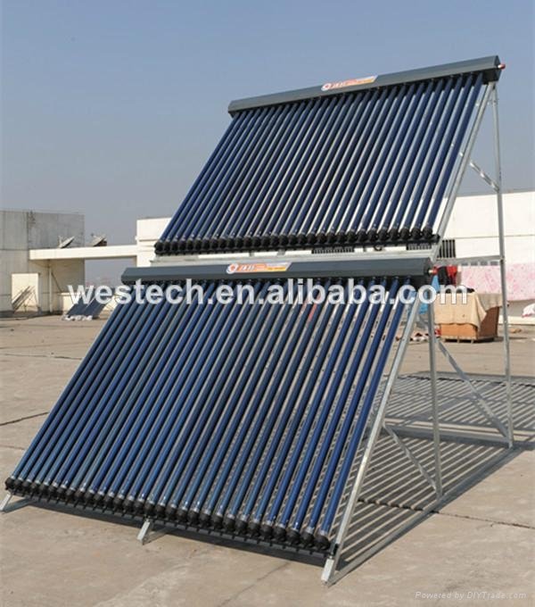 Westech High Quality Heapt Pipe Solar Collector vacuum tube solar collector 5
