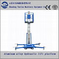 Aluminum alloy hydraulic aerial work  lifting platform 6