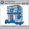 Aluminum alloy hydraulic aerial work