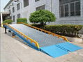 China 6000-15000 capacity hydraulic mobile yard ramp 16