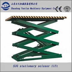 SJG Stationary scissor hydraulic lift platform