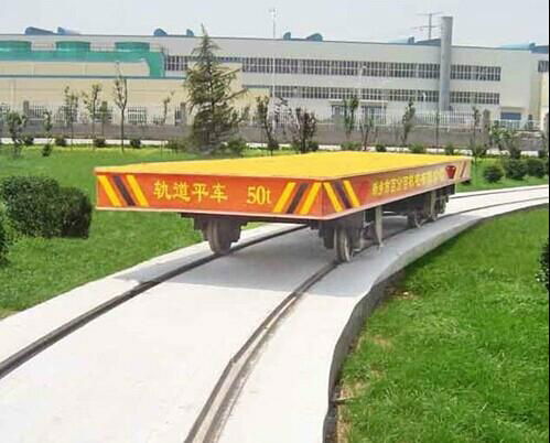 Chinese manufacturers high efficiency electric flat rail car for industrial tran 5