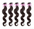  Queen Hair brazilian virgin human hair 14to30 inch natural black body Wave  1