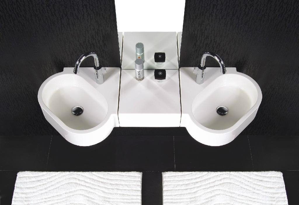 bathroom furniture bathroom cabinet hotel bathroom vanity MDF PVC MFC Solid wood 3