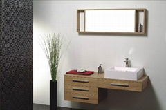 bathroom furniture bathroom cabinet hotel bathroom vanity MDF PVC MFC Solid wood