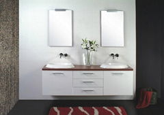 bathroom furniture bathroom cabinet hotel bathroom vanity MDF PVC MFC Solid wood