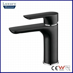 oil rubbed bronze finish chrome brass kitchen faucet