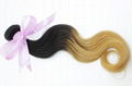 2014 New Arrivals Aoyama Hair Products 1b#/27# Brazilian Virgin Hair Extensions 4