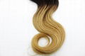 2014 New Arrivals Aoyama Hair Products 1b#/27# Brazilian Virgin Hair Extensions 5