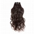 Queen Hair Products 3pcs Brazilian Virgin Hair Natural Wavy Human Hair 1