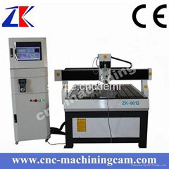 air cooling spindle 4th axies cnc woodworking router ZK-9012 (900*1200*120mm) 