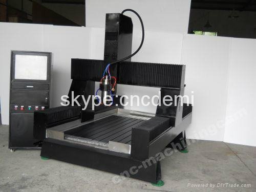 dimeter 400mm rotary cnc granite engraving cnc router ZK-9015(900*1500*700mm) 2