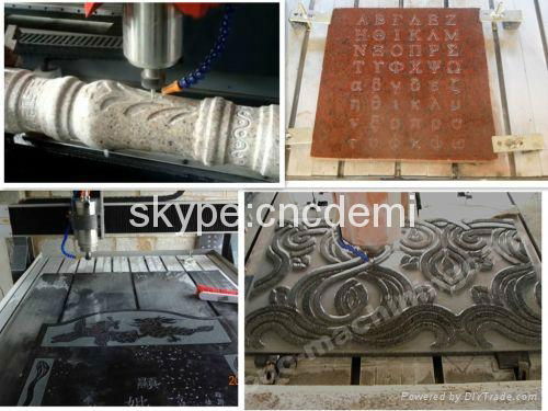 dimeter 400mm rotary cnc granite engraving cnc router ZK-9015(900*1500*700mm) 5