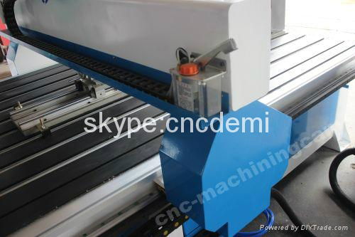 wooden door engraving cnc router with dust collector ZK-1325MA(1300*2500*200mm) 3