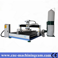 Tabletop 4*6 Fee CNC Router Machinery Engraving Cutting Machine with Dust Vacuum