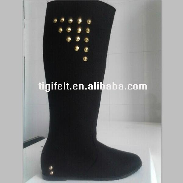 Fashion design warm high boots
