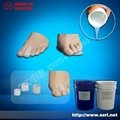 Liquid silicon rubber for Toe
