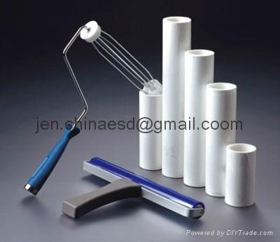 Silicon sticky roller for contamination removing 