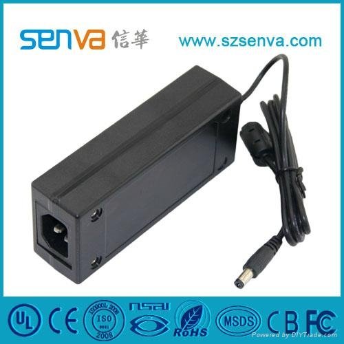 60W Switching Power Adapter with UL/CE/FCC (XH-60W-12V02) 3