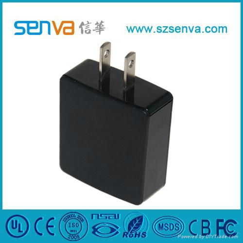 Portable AC DC Adapter with CE/CB/RoHS 4