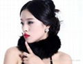 Fox fur headband 1