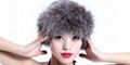 Fox fur headband 2