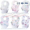 disposable non woven  non-woven baby bib 2