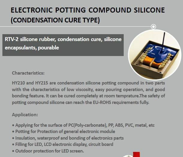 PCB Electronic Potting Silicone 5