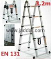 3 position telescopic ladder 3.2m 1