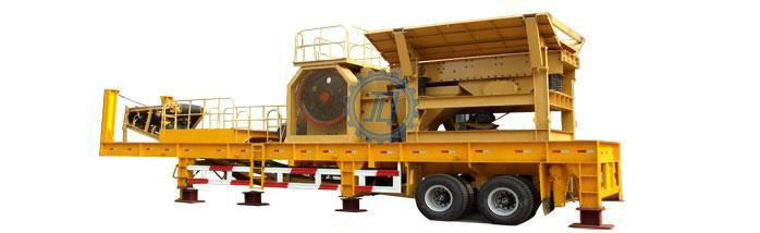 Rubber tyred (Crawler) Mobile Crusher Plant