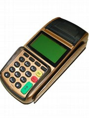 Handheld pos terminal with printer