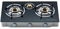  household Kitchen glass top gas stove 1