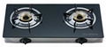  household Kitchen glass top gas stove 4