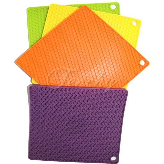 2014 Silicone Square Shape table Mat 