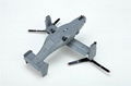 V-22 Osprey Tiltrotor model airplane scale model 5