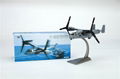 V-22 Osprey Tiltrotor model airplane scale model 4