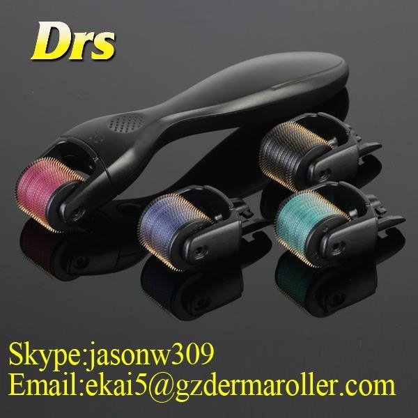 New design stainless steel DRS facial mesorollers  3