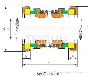 light duty pump mechanical seal