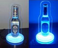 light acrylic display stand beer display