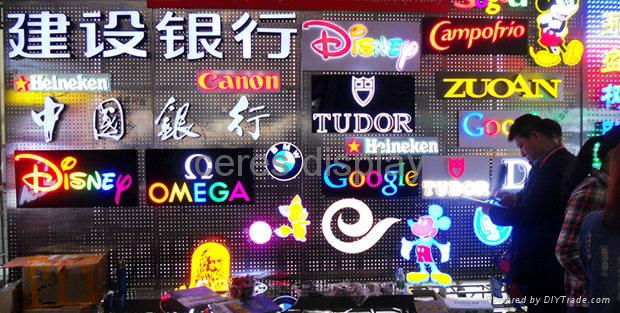 Luminous signs for brand apple sumsung huawei brand display luminous signs 3